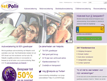 Tablet Screenshot of netpolis.nl